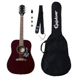 Guitarra Acustica Wine Red Eastarwrch1 Epiphone