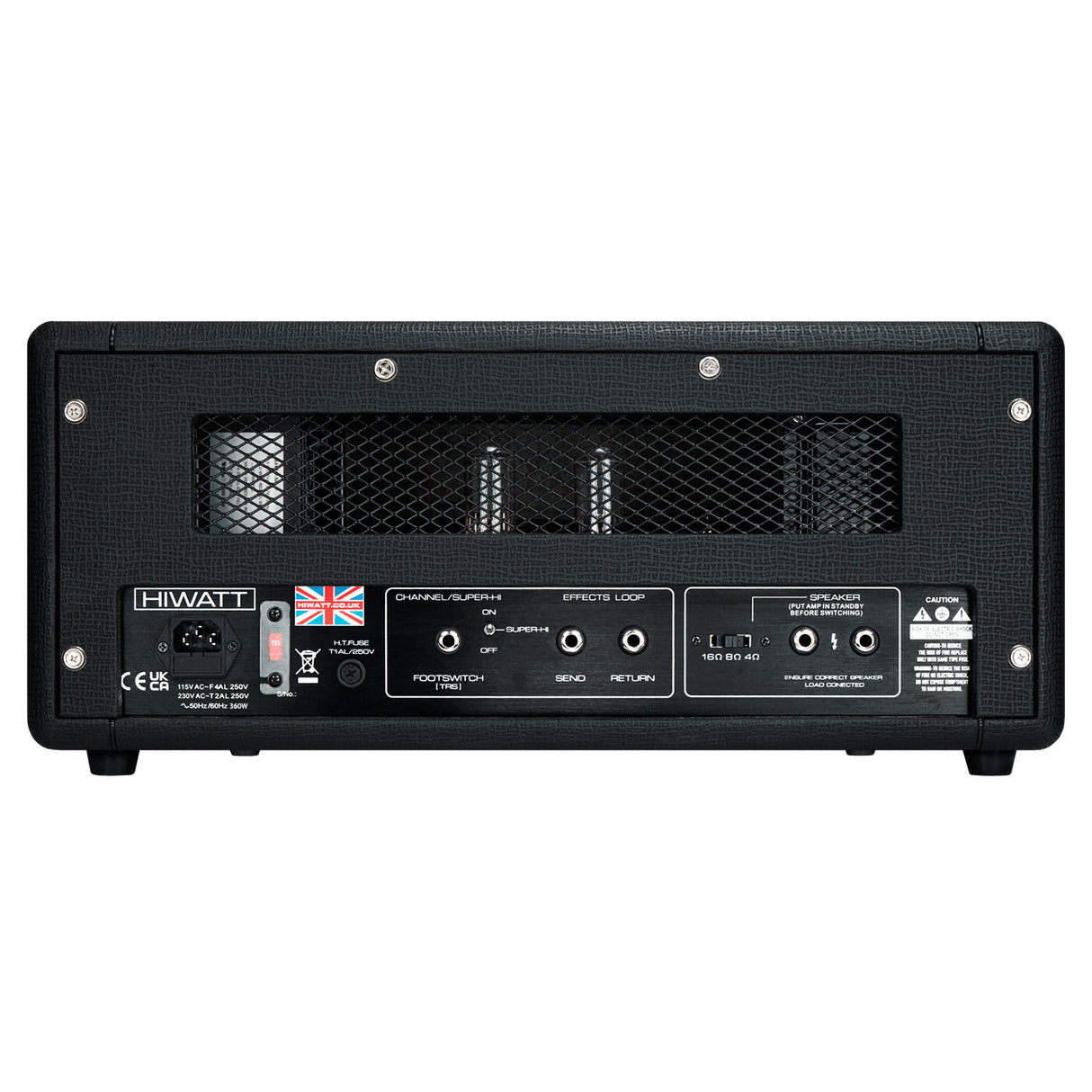 Amplificador Guitarra Cabezal 50W Super-Hi 50 Hiwatt