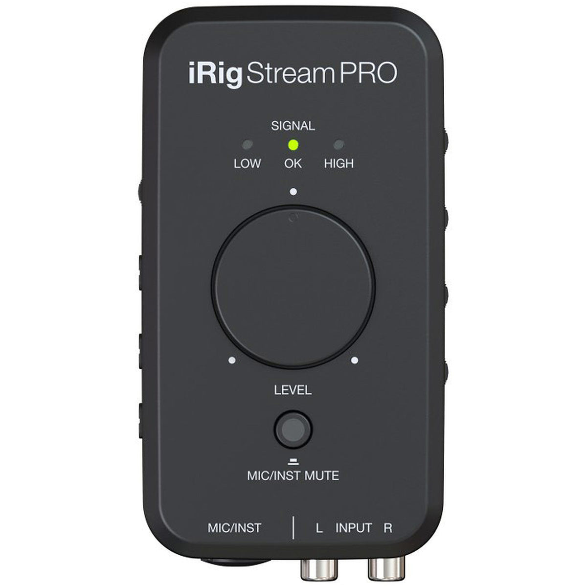 Interfaz de Audio Ik Multimedia Irig Stream Pro (In:2Rca+Xlr ó Instr+Mic Audifonos/ Out:Lighting, Usb Y Audifono IRIG-STREAMPRO-IN