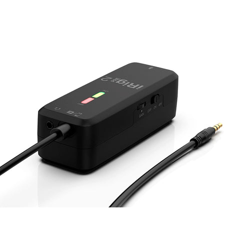 Interfaz de Audio Ik Multimedia para Microfono Irig Pre 2 (In:Xlr / Out:Plug 3.5Mm) IRIG-PRE2-IN