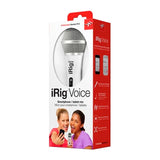 Microfono Ik Multimedia Vocal/Karaoke Dispositivos Moviles (Blanco) iRig Voice (White)