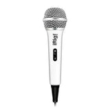 Microfono Ik Multimedia Vocal/Karaoke Dispositivos Moviles (Blanco) iRig Voice (White)