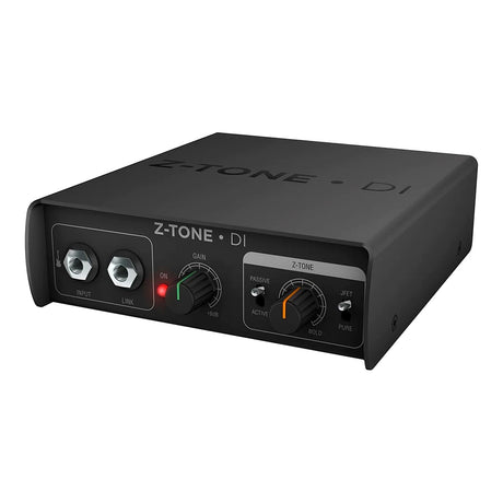Caja Directa Ik Multimedia P/Grabacion (In: 1 Linea Instr / Out: Xlr, 1 Llnea Ts + 1 Linea Link para Amp) ZTONE-DI-IN