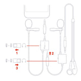 Microfonos Lavalier Irig-Miclav2P-In Ik Multimedia