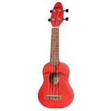 Ukelele Sopranino Keiki By Ortega Diseño Tortuga (Rojo) K1-RD