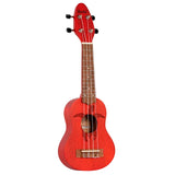 Ukelele Sopranino Keiki By Ortega Diseño Tortuga (Rojo) K1-RD