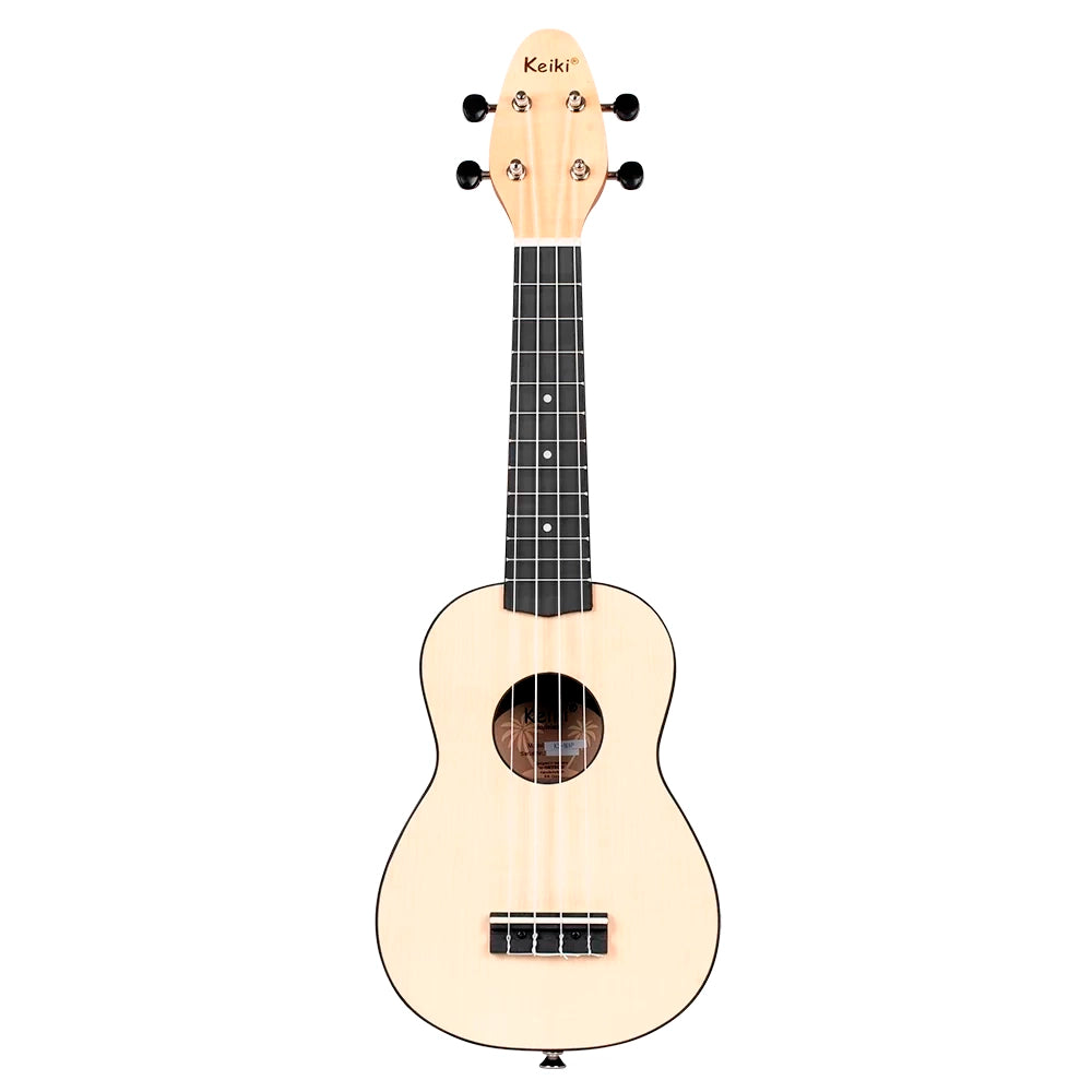 Ukelele Soprano Keiki By Ortega Maple (+Funda+Afinador+5 Uñetas) K2-MAP