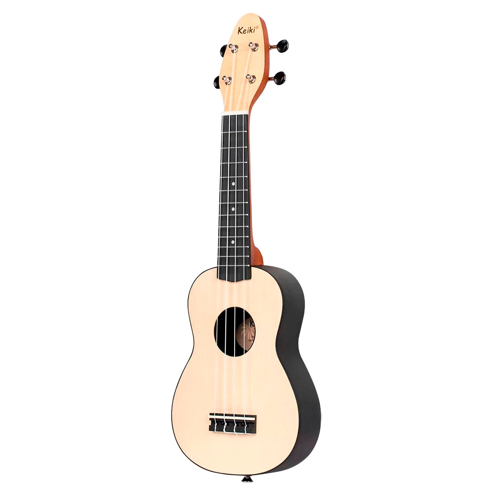 Ukelele Soprano Keiki By Ortega Maple (+Funda+Afinador+5 Uñetas) K2-MAP