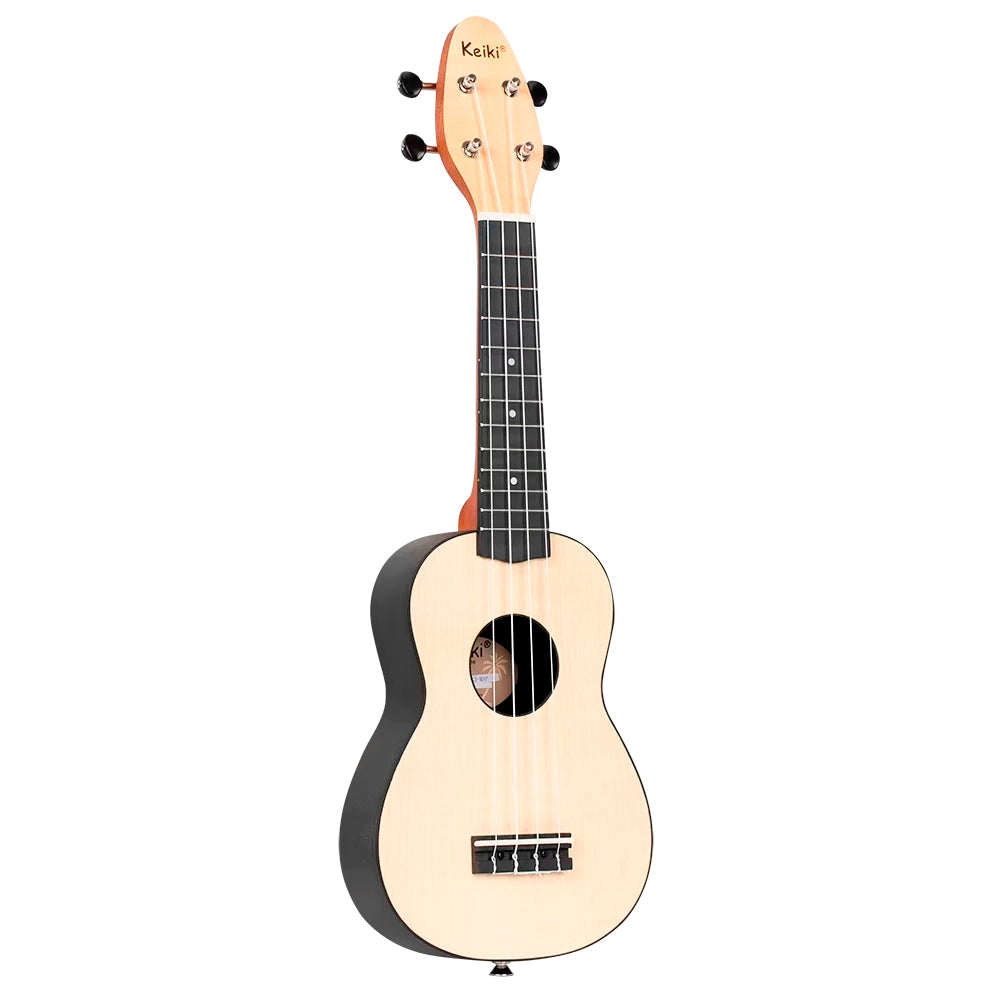 Ukelele Soprano Keiki By Ortega Maple (+Funda+Afinador+5 Uñetas) K2-MAP