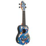 Ukelele Soprano Keiki By Ortega Spaceman (+Funda+Afinador+5 Uñetas) K2-SP