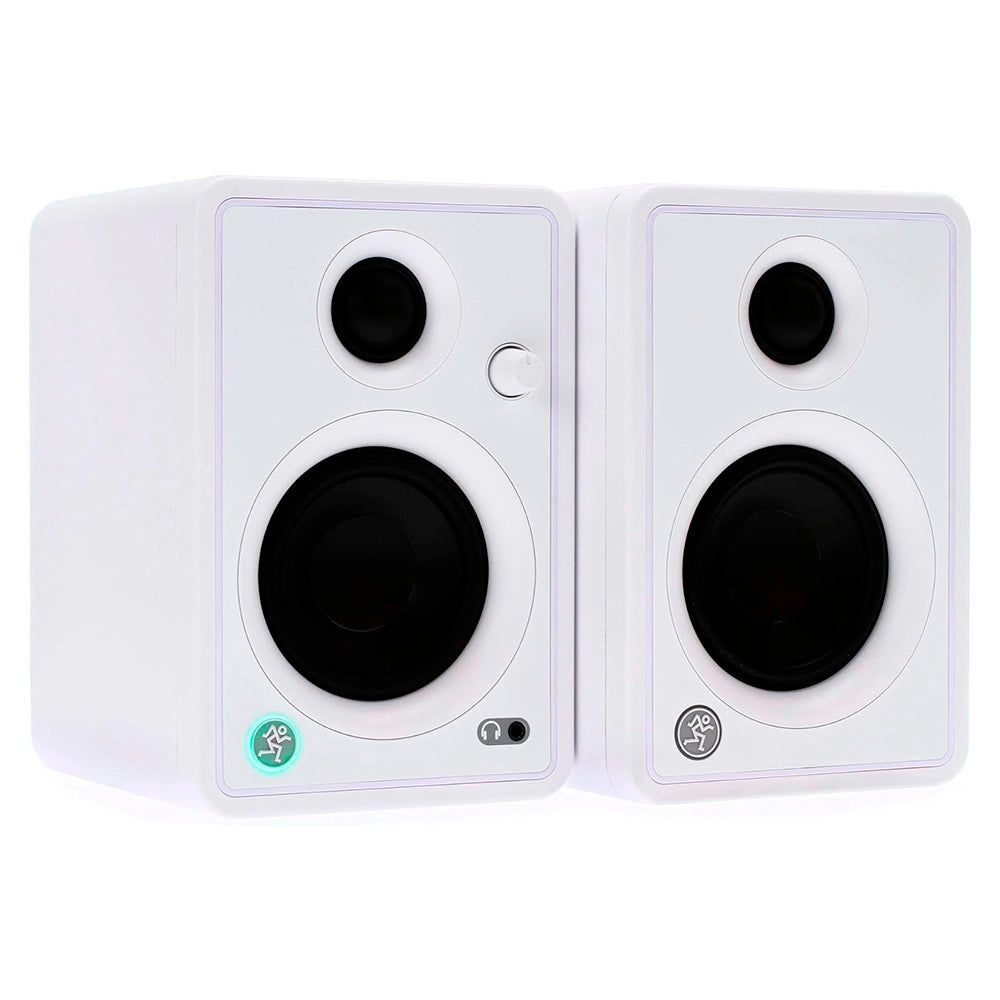 Monitores de Estudio Mackie (Par) 3 50W Blancos (Edicion Ltda) Bluetooth CR3-XBTLTD-WHT