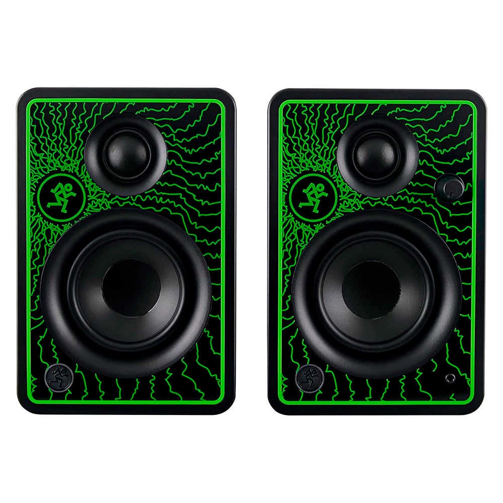 Monitores de Estudio Mackie (Par) 3 50W Verdes (Edicion Ltda) CR3-XLTD-GRN