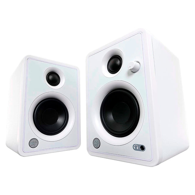 Monitores de Estudio Mackie (Par) 3 50W Blancos (Edicion Ltda) CR3-XLTD-WHT