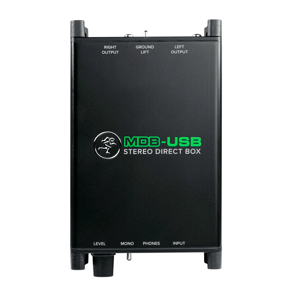 Caja Directa Mackie Stereo Input:Usb Output: Xlr Stereo MDB-USB