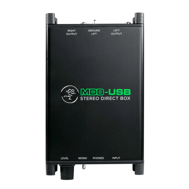 Caja Directa Mackie Stereo Input:Usb Output: Xlr Stereo MDB-USB