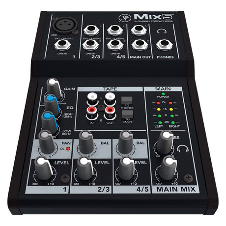 Mixer Mackie Analógico 5 Canales MIX5