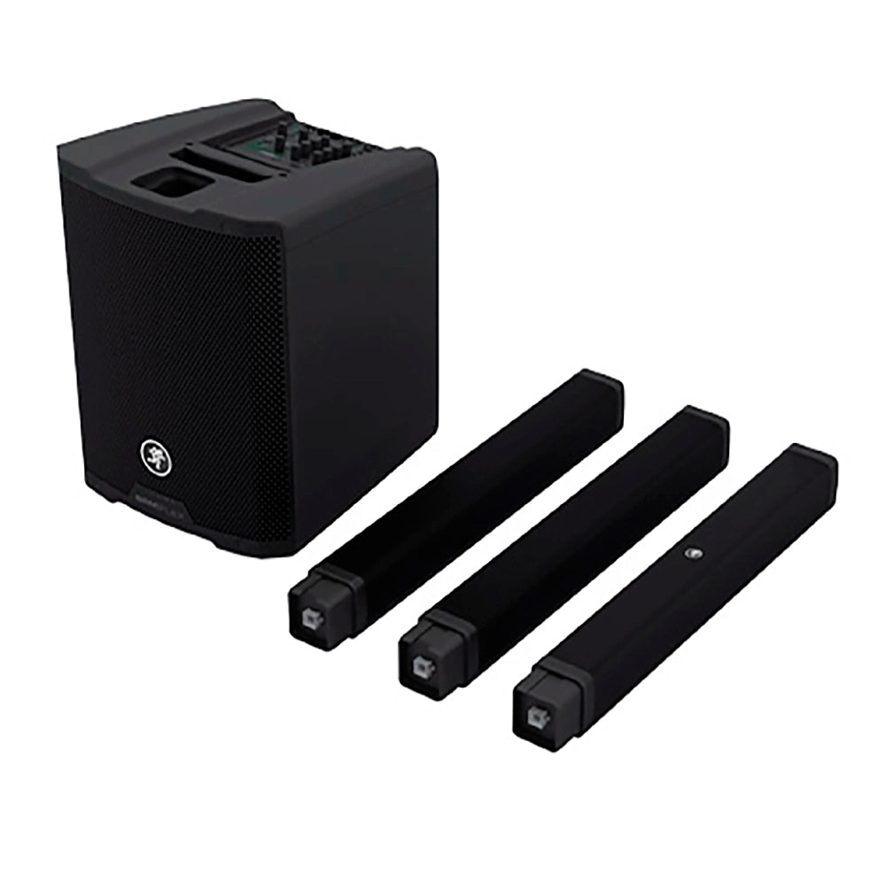 Sistema Pa Columna Mackie Srm 1300W (6 Drivers X 2 + 1 Sub 10+ Mezclador Digital 6 Ch) SRM-FLEX