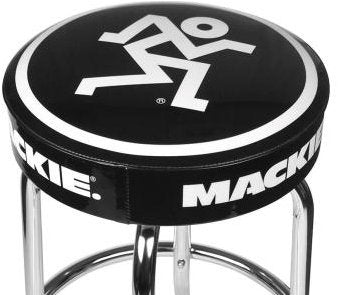 Asiento C/Logo Mackie 30 De Altura Studio Stool 30 Mackie