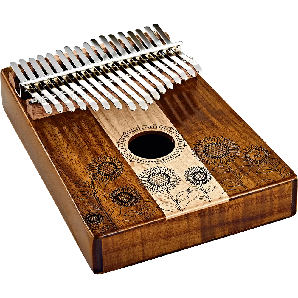 Kalimba Meinl Sonic Energy 17 Notas Sound Hole Kalimbas Escala Do Mayor (Maple And Acacia) C/Estuche KL1706H