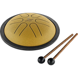 Tambor De Lengua Mini Meinl Sonic Energy (Tongue Drum) Mini Steel Tongue Drum Si Mayor (Dorado) MSTD3G