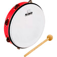 Pandereta Niño 10 + Baqueta Meinl Nino Percussion Red NINO24R