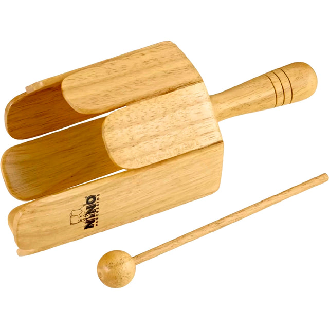 Tambor De Madera Meinl Nino Percussion De 8 Lenguas C/Golpeador NINO556