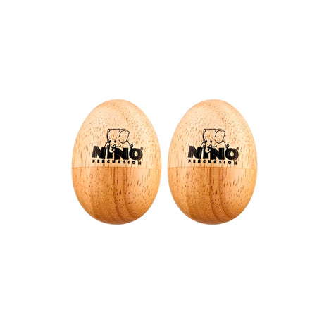 Huevitos Shaker Meinl Nino Percussion Wood Egg Shaker De Madera Natural Small (Par) NINO562-2