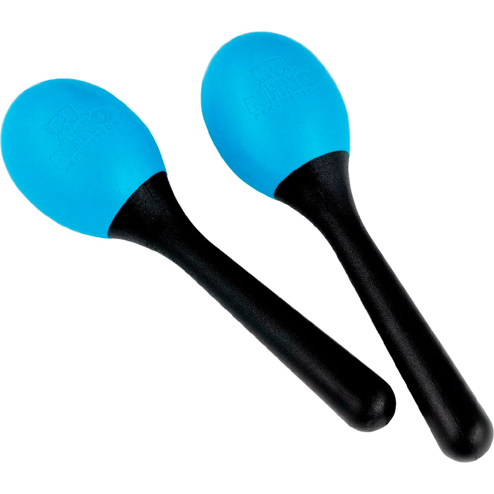 Maracas Meinl Nino Percussion (2U) Azul C/Mango Negro NINO569SB