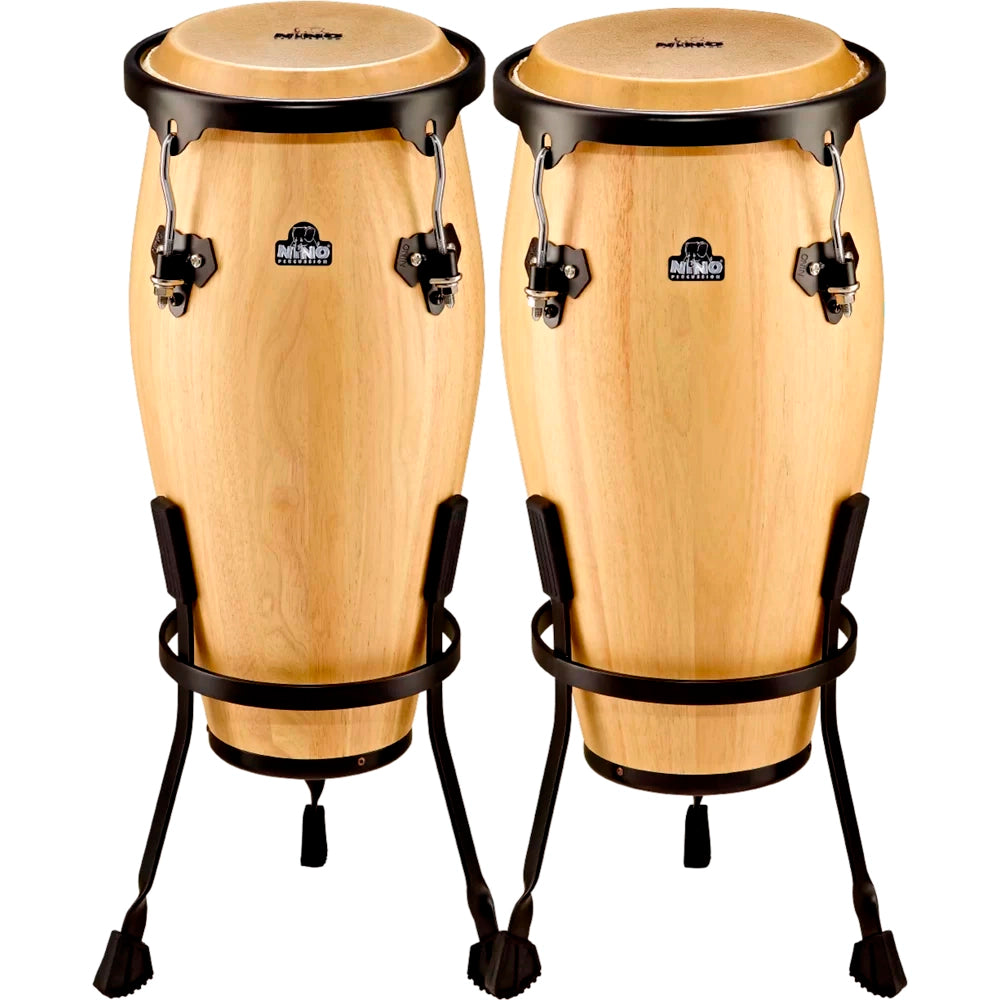 Congas Meinl Nino Percussion 8'+9 para Niño Con Atril Individual de Canasto NINO89NT