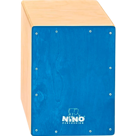 Cajon Meinl Nino Percussion 13 C/Bordona Tapa: Color Azul NINO950B