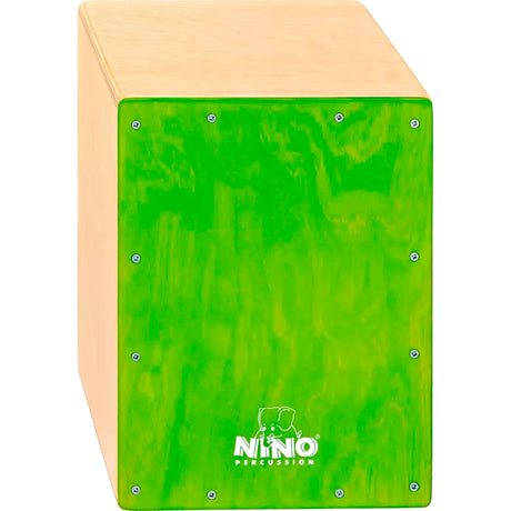 Cajon Meinl Nino Percussion 13 C/Bordona Tapa: Color Verde NINO950GR