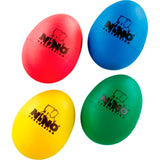 Huevitos Shaker Meinl Nino Percussion (4U) Colores:1Xverde,1Xamarillo,1Xazul,1Xrojo NINOSET540