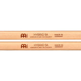 Baquetas Meinl Stick & Brush 9A Hybrid (American Hickory (Punta Madera) SB133