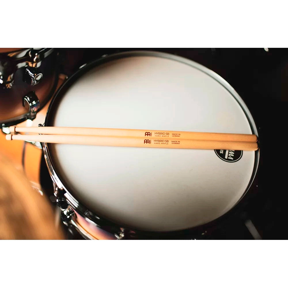 Baquetas Meinl Stick & Brush 5B Hybrid (Maple) (Punta Madera) SB138