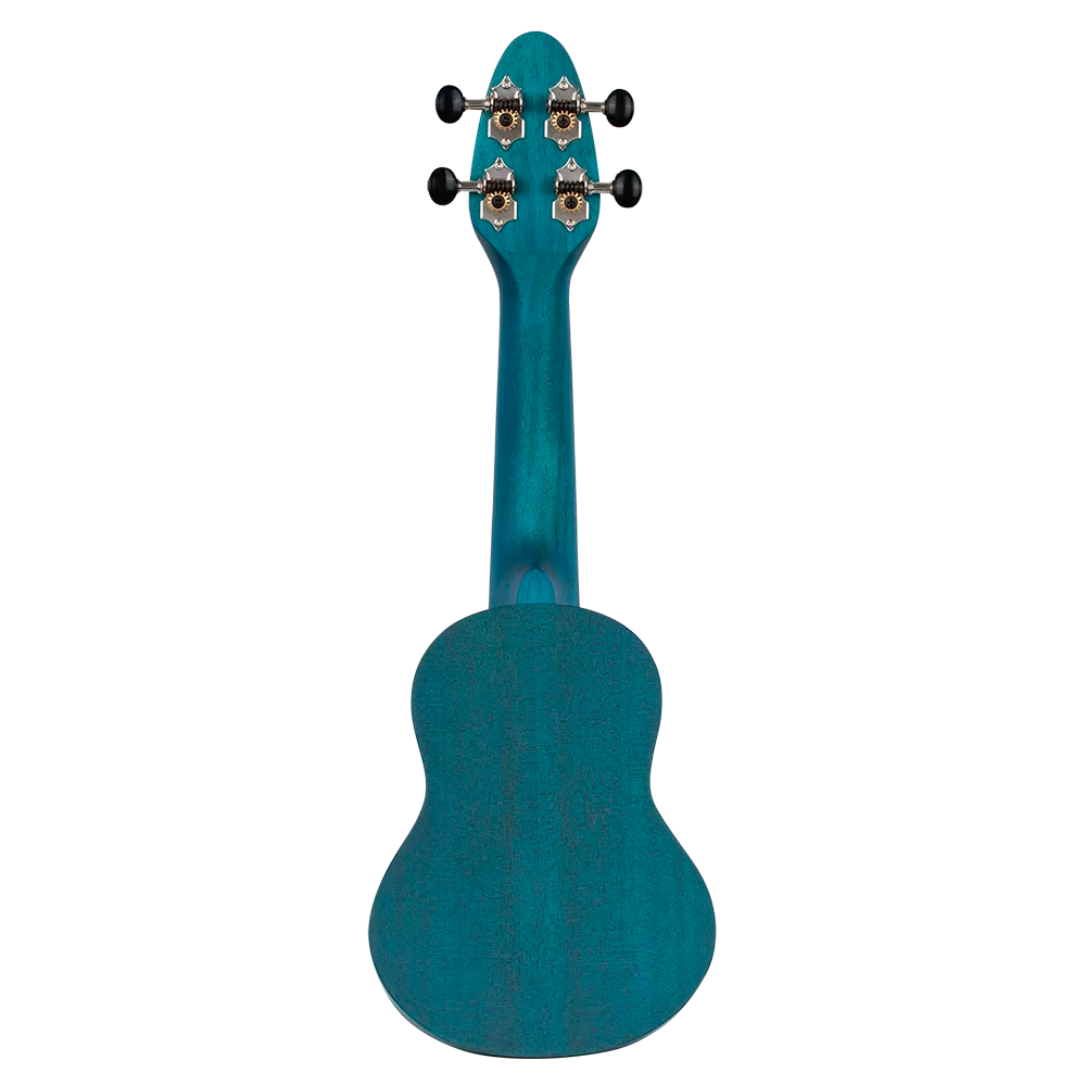 Ukelele Sopranino Keiki By Ortega Diseño Tortuga (Azul) K1-BL