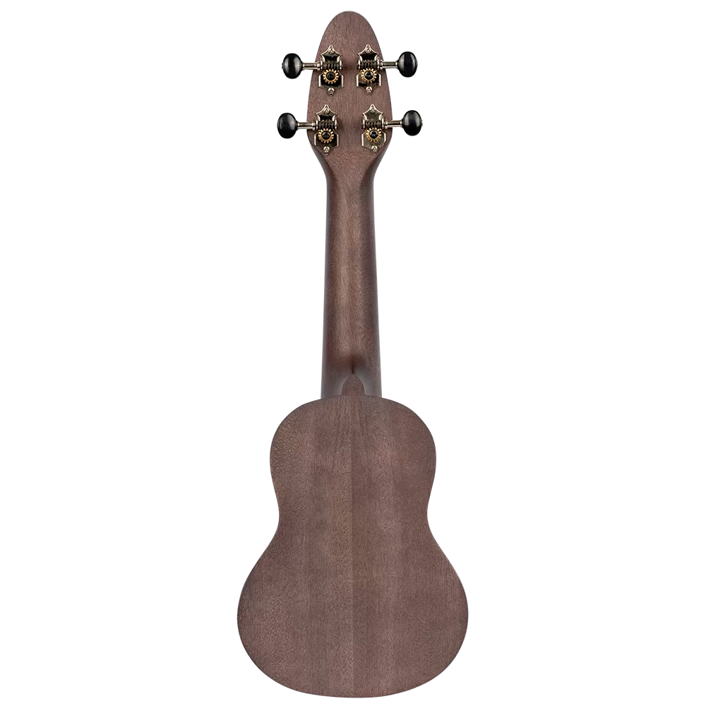 Ukelele Sopranino Keiki By Ortega Diseño Tortuga (Satinado Color Carbon) K1-CO