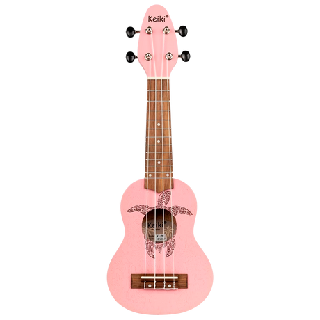 Ukelele Sopranino Keiki By Ortega Diseño Tortuga (Rosado) K1-PNK