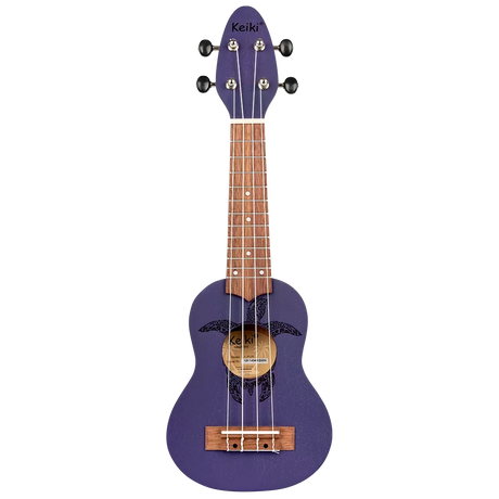 Ukelele Sopranino Keiki By Ortega Diseño Tortuga (Morado) K1-PUR