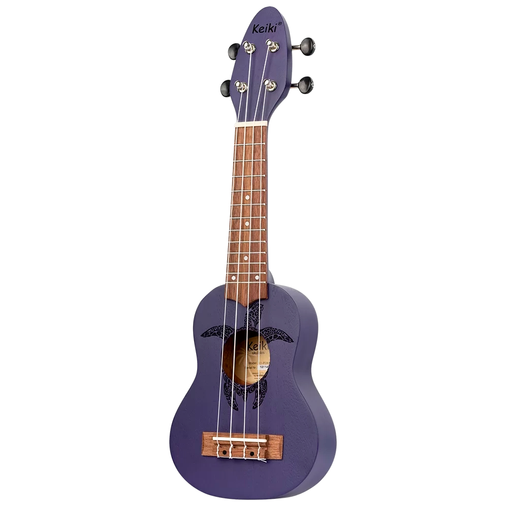 Ukelele Sopranino Keiki By Ortega Diseño Tortuga (Morado) K1-PUR