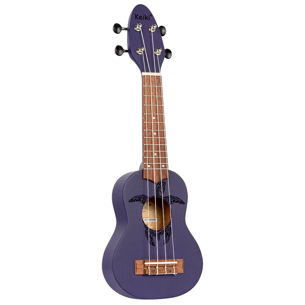 Ukelele Sopranino Keiki By Ortega Diseño Tortuga (Morado) K1-PUR