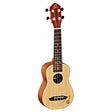 Ukelele Soprano Ortega Bonfire Series Natural RU5-SO