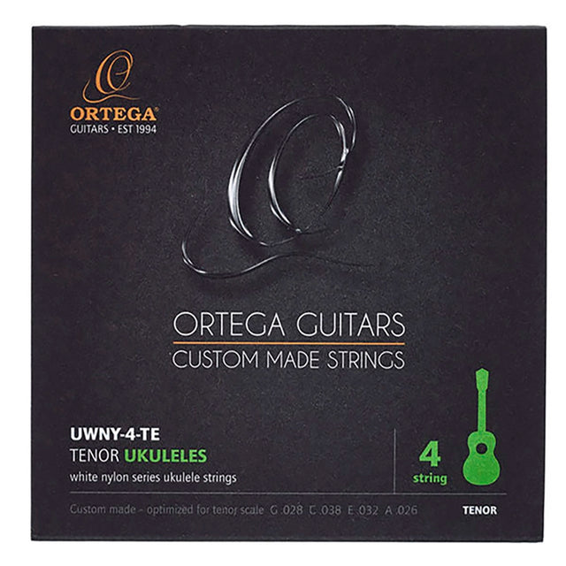 Cuerdas Ukelele Tenor Ortega White Nylon Series UWNY-4-TE