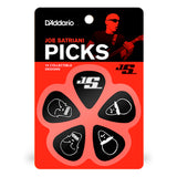 Uñetas Planet Waves (Pack 10) Joe Satriani 0,70Mm (Medium) Negras, Diseños Surtidos 1CBK4-10JS