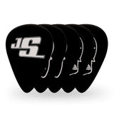 Uñetas Planet Waves (Pack 10) Joe Satriani 0,70Mm (Medium) Negras, Diseños Surtidos 1CBK4-10JS