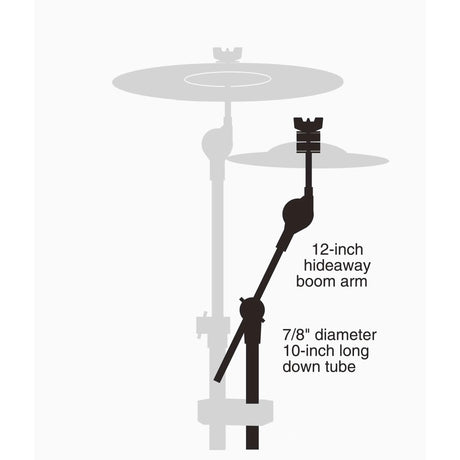 Brazo De Extensión Para Platillo 12 Con Boom Sc-4425Mb Gibraltar