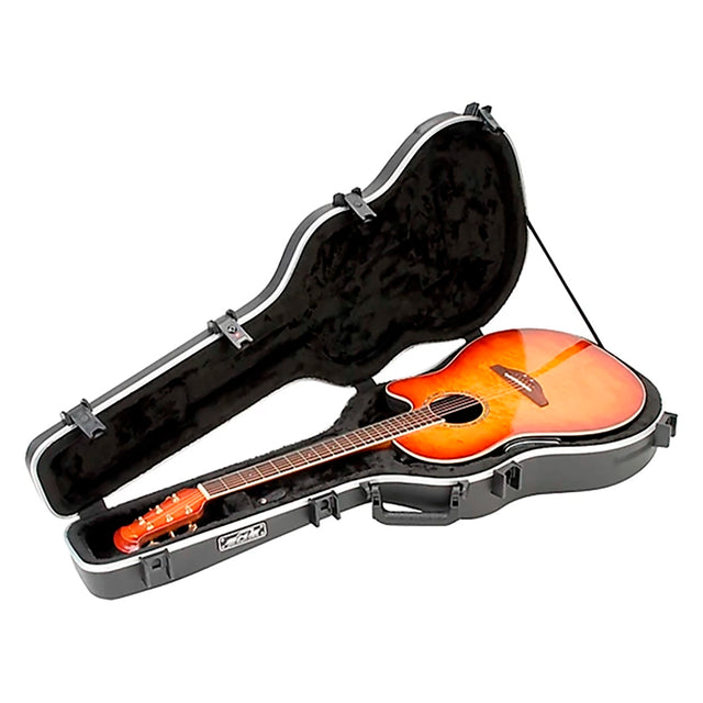 Case Guitarra Acústica Skb Roundback (Ovation Angosta) 1SKB-16