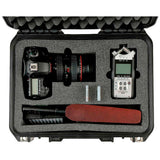 Case Camara Skb Dslr+Grabadora Zoom H6+Mic Shotgun 3I-1510H6SLR