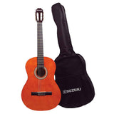 Guitarra Clasica Suzuki Nylon (Nt)+Funda De Nylon SCG-2 4/4