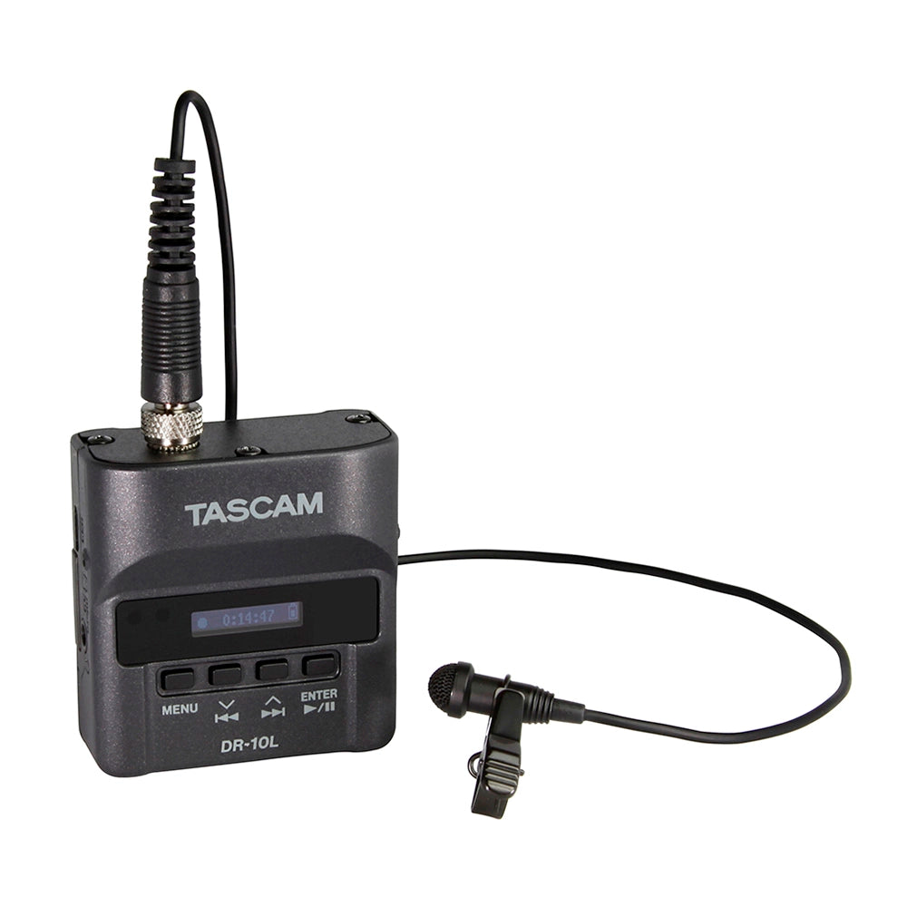 Grabador Audio Digital Tascam Portatil 24Bit/48Khz DR-10LW