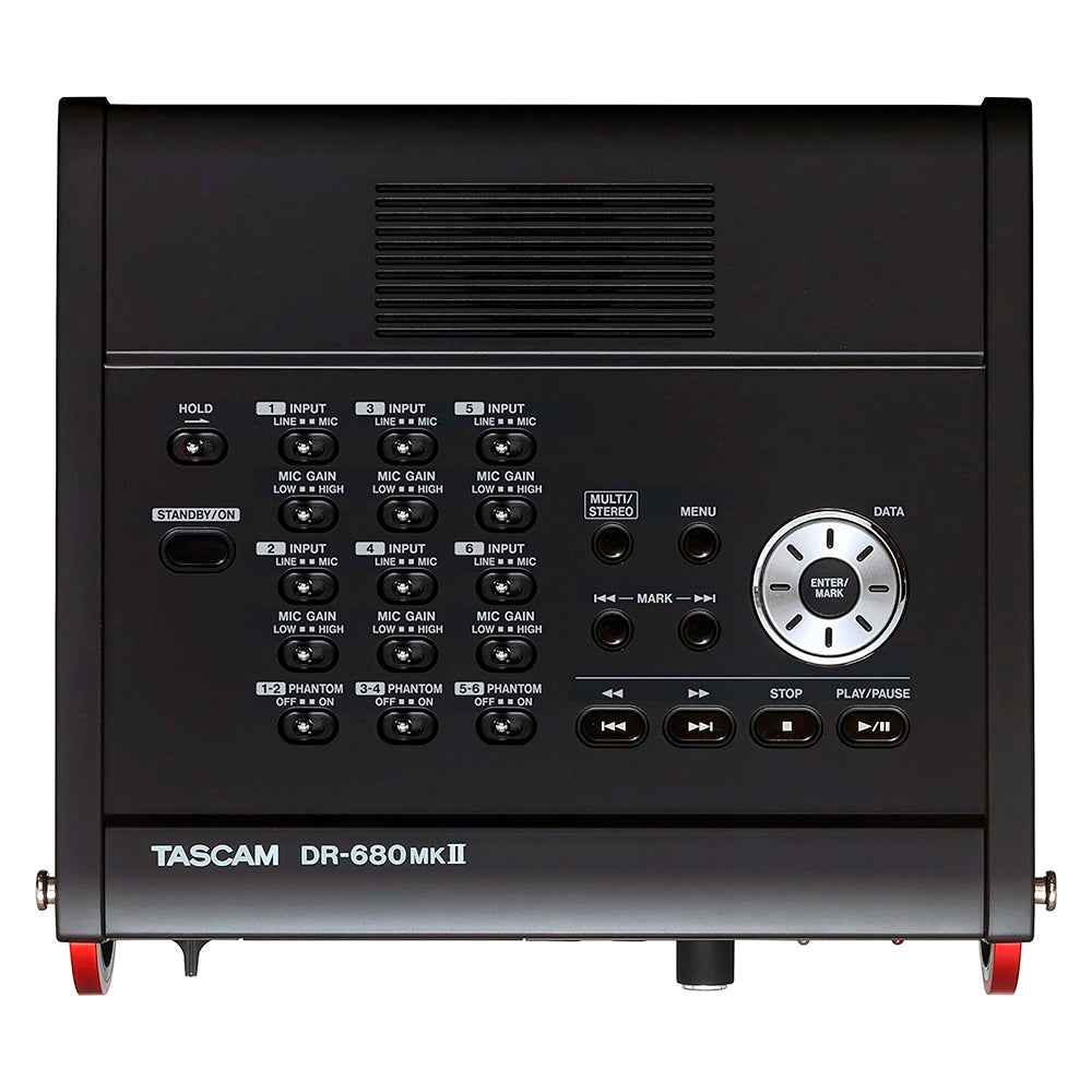 Grabador Audio Digital Tascam Portatil Multipista 24Bit/192Khz 8 Canales (In:4Xlr) DR-680MK2